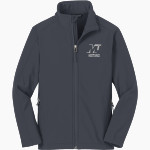 Medford Mustangs Port Authority Youth Core Soft Shell Jacket Front Thumbnail