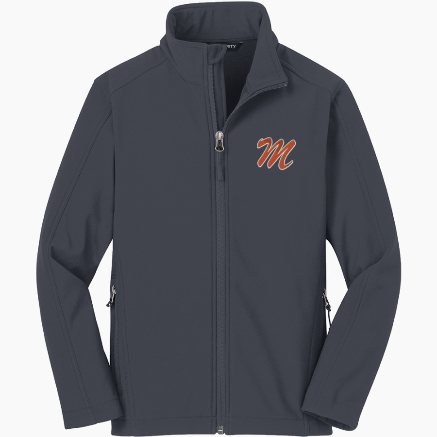 Mohonasen Warriors <span class="pdp-name-mascot">Mohonasen Warriors</span> Port Authority Youth Core Soft Shell Jacket