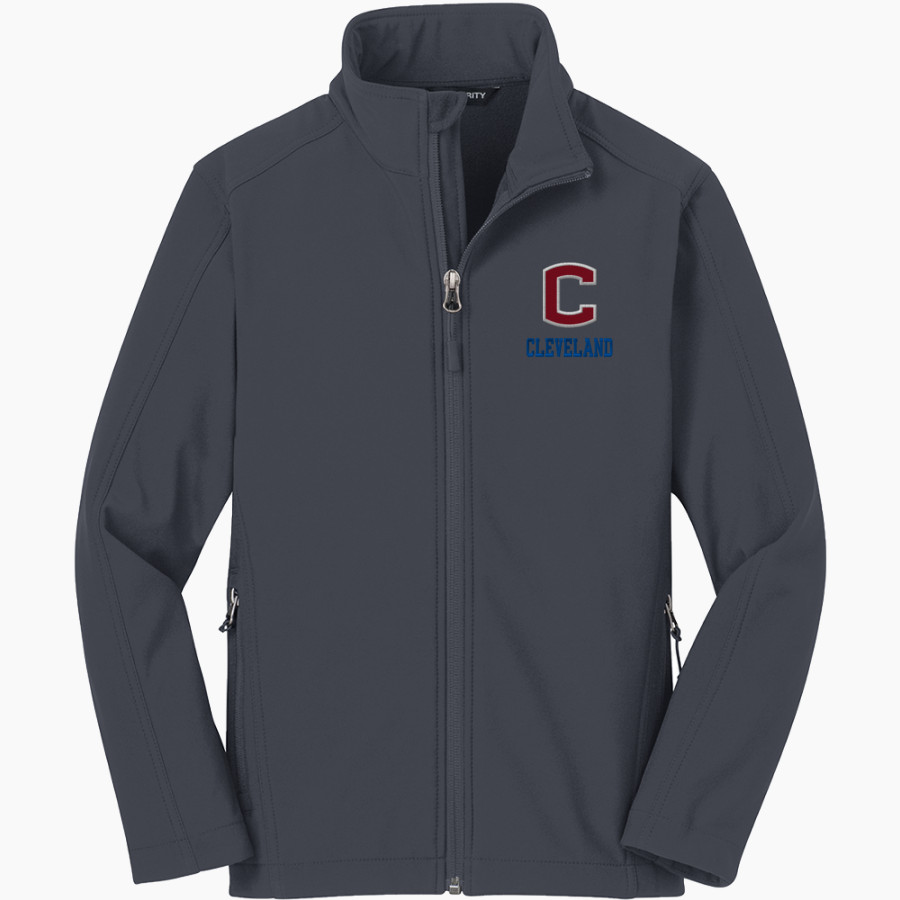 Cleveland Blue Raiders <span class="pdp-name-mascot">Cleveland Blue Raiders</span> Port Authority Youth Core Soft Shell Jacket