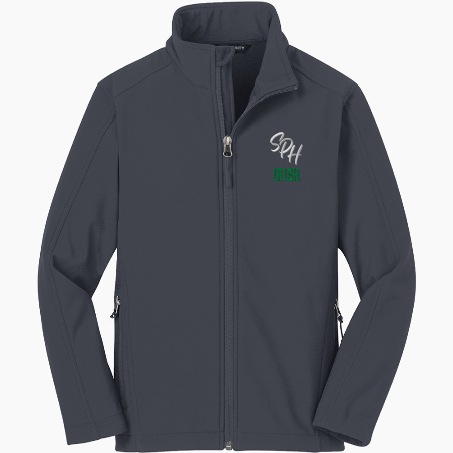 St. Patrick of Heatherdowns Irish <span class="pdp-name-mascot">St. Patrick of Heatherdowns Irish</span> Port Authority Youth Core Soft Shell Jacket
