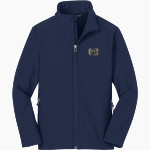 CULPEPER HIGH SCHOOL BLUE DEVILS <span class="pdp-name-mascot">CULPEPER BLUE DEVILS</span> Port Authority Youth Core Soft Shell Jacket Front Thumbnail