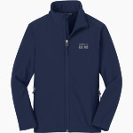GRANVILLE HIGH SCHOOL BLUE ACES <span class="pdp-name-mascot">GRANVILLE BLUE ACES</span> Port Authority Youth Core Soft Shell Jacket Front Thumbnail