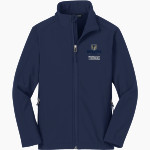 Thomas TITANS <span class="pdp-name-mascot">THOMAS TITANS</span> Port Authority Youth Core Soft Shell Jacket Front Thumbnail
