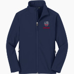 MENDHAM HIGH SCHOOL MINUTEMEN Port Authority Youth Core Soft Shell Jacket Front Thumbnail