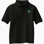 BOLES HIGH SCHOOL HORNETS Port Authority Youth Silk Touch Polo Front Thumbnail