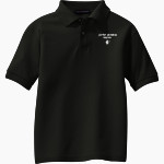 Jupiter Christian Eagles Port Authority Youth Silk Touch Polo Front Thumbnail