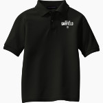 Garfield Bulldogs Port Authority Youth Silk Touch Polo Front Thumbnail