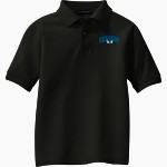 AUBURN RIVERSIDE HIGH SCHOOL RAVENS Port Authority Youth Silk Touch Polo Front Thumbnail