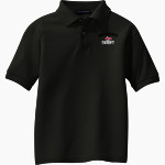 South Newton Rebels Port Authority Youth Silk Touch Polo Front Thumbnail