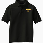 HIGHLAND HIGH SCHOOL HUSKIES Port Authority Youth Silk Touch Polo Front Thumbnail