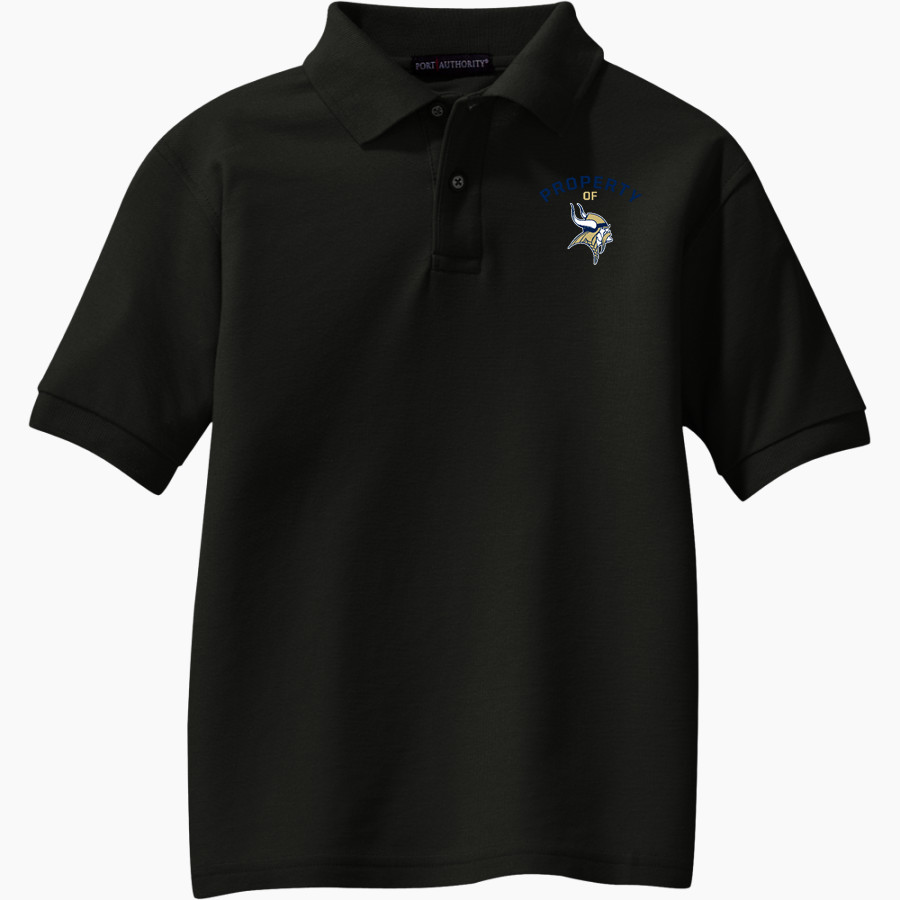 TEAYS VALLEY HIGH SCHOOL VIKINGS <span class="pdp-name-mascot">TEAYS VALLEY VIKINGS</span> Port Authority Youth Silk Touch Polo