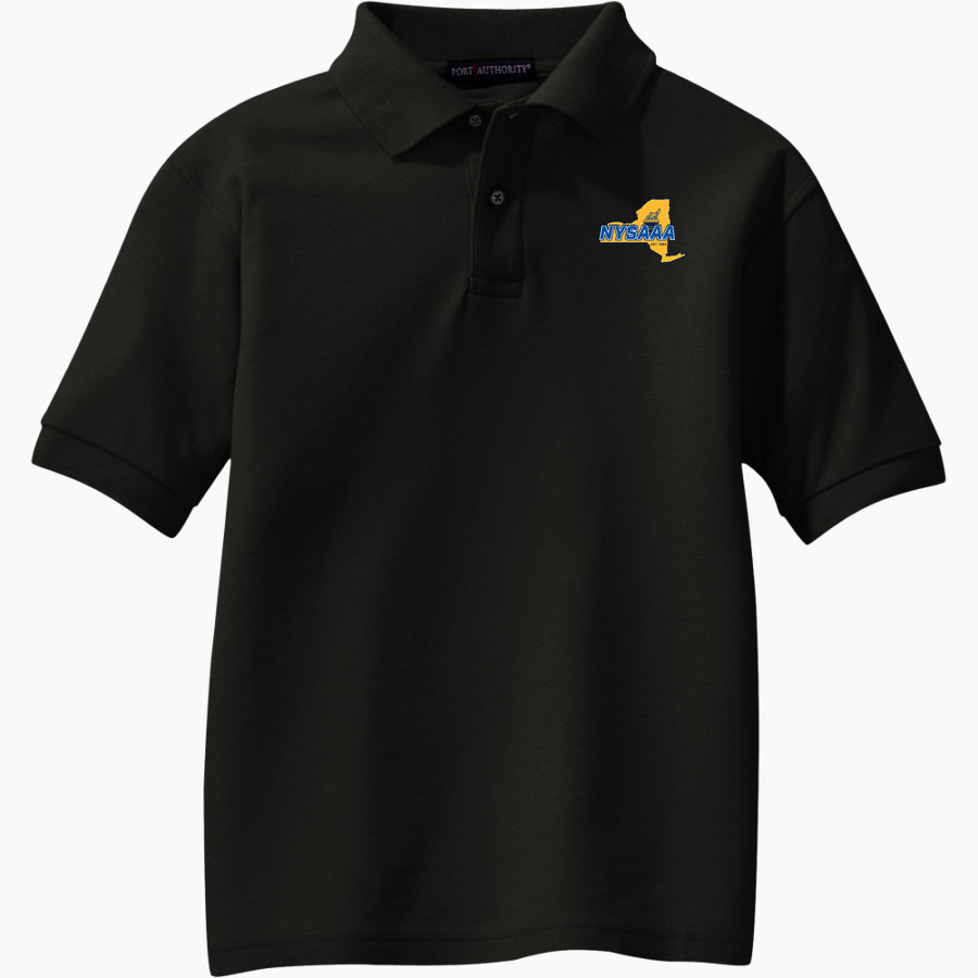 New York State Athletic Administrators Association <span class="pdp-name-mascot">New York State Athletic Administrators Association</span> Port Authority Youth Silk Touch Polo