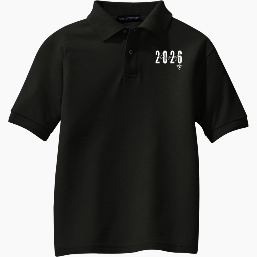 VENICE HIGH SCHOOL GONDOLIERS <span class="pdp-name-mascot">VENICE GONDOLIERS</span> Port Authority Youth Silk Touch Polo
