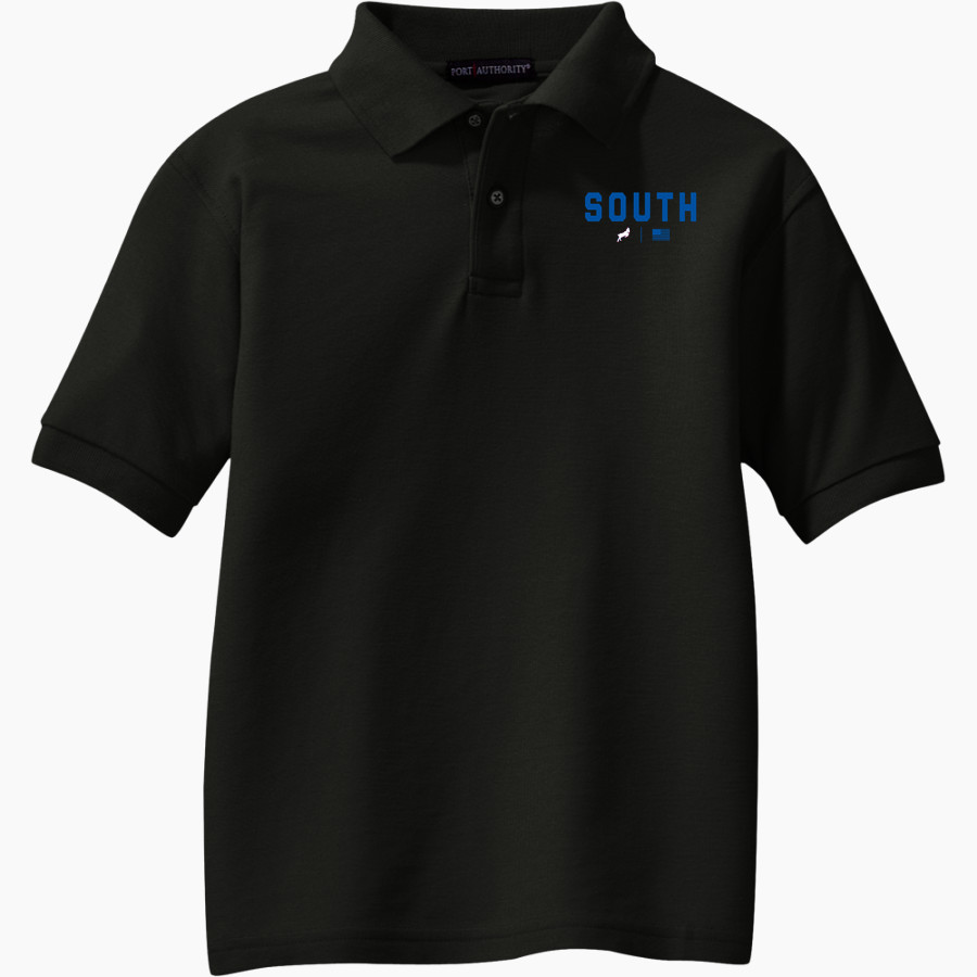SOUTH HIGH SCHOOL BILLIES <span class="pdp-name-mascot">SOUTH BILLIES</span> Port Authority Youth Silk Touch Polo