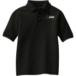 ABSAROKEE HIGH SCHOOL HUSKIES <span class="pdp-name-mascot">ABSAROKEE HUSKIES</span> Port Authority Youth Silk Touch Polo Front Thumbnail