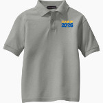 CLYDE HIGH SCHOOL FLIERS <span class="pdp-name-mascot">CLYDE FLIERS</span> Port Authority Youth Silk Touch Polo Front Thumbnail