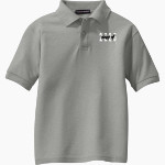 Lanakila Baptist Warriors Port Authority Youth Silk Touch Polo Front Thumbnail