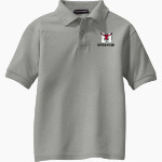 Marshall Mavericks Port Authority Youth Silk Touch Polo Front Thumbnail
