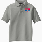 John Swett High School Online Apparel Store Port Authority Youth Silk Touch Polo Front Thumbnail