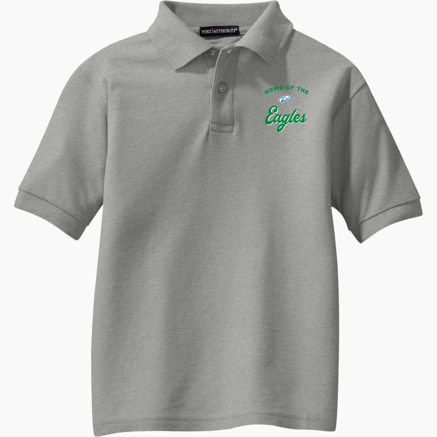 Maple River Eagles <span class="pdp-name-mascot">Maple River Eagles</span> Port Authority Youth Silk Touch Polo