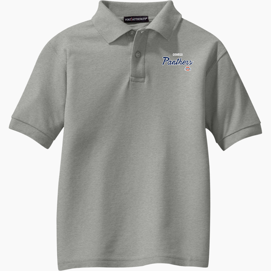 Oswego Panthers <span class="pdp-name-mascot">Oswego Panthers</span> Port Authority Youth Silk Touch Polo