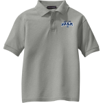 SAINT JOHN HERALDS <span class="pdp-name-mascot">SAINT JOHN HERALDS</span> Port Authority Youth Silk Touch Polo Front Thumbnail