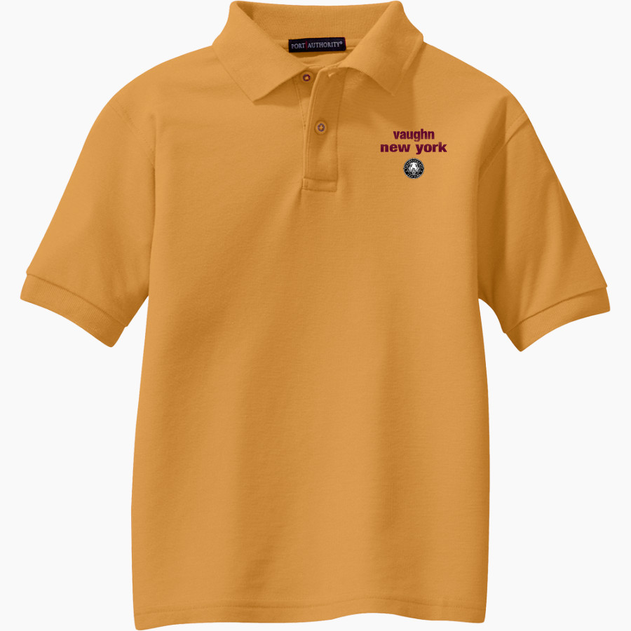Vaughn College <span class="pdp-name-mascot">Vaughn College Warriors</span> Port Authority Youth Silk Touch Polo