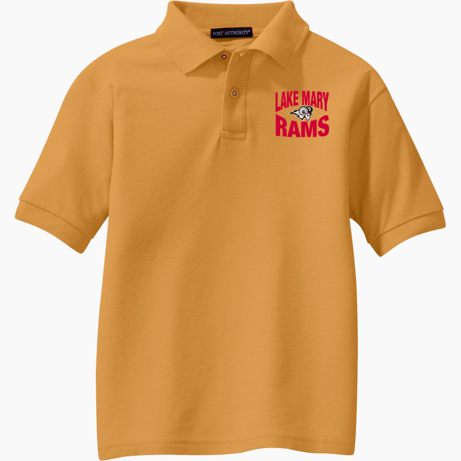 Lake Mary Rams Port Authority Youth Silk Touch Polo