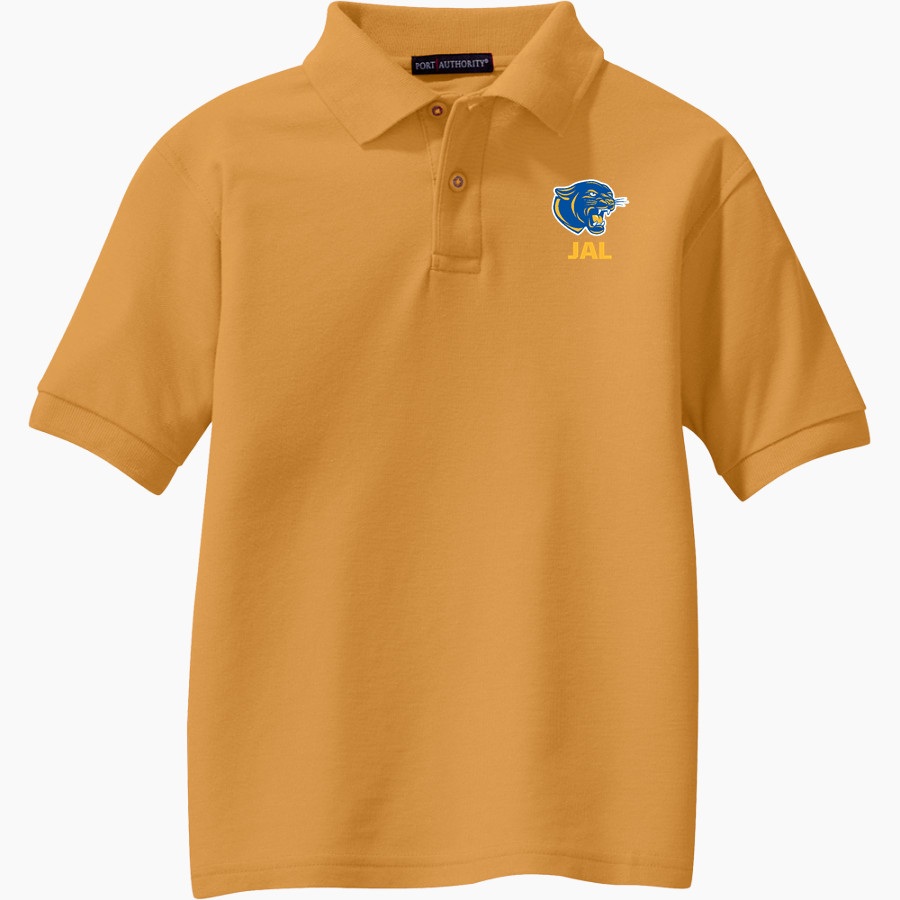 JAL HIGH SCHOOL PANTHERS <span class="pdp-name-mascot">JAL PANTHERS</span> Port Authority Youth Silk Touch Polo