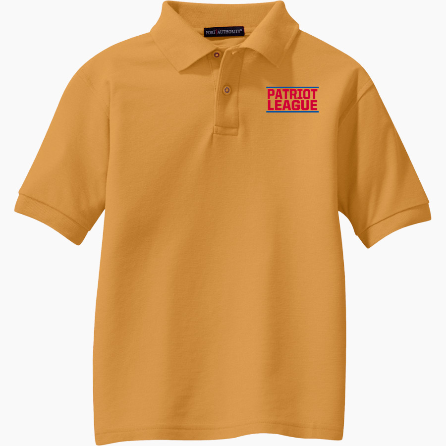 Patriot League Patriot League Port Authority Youth Silk Touch Polo