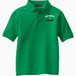 WEST MONONA HIGH SCHOOL SPARTANS Port Authority Youth Silk Touch Polo Front Thumbnail