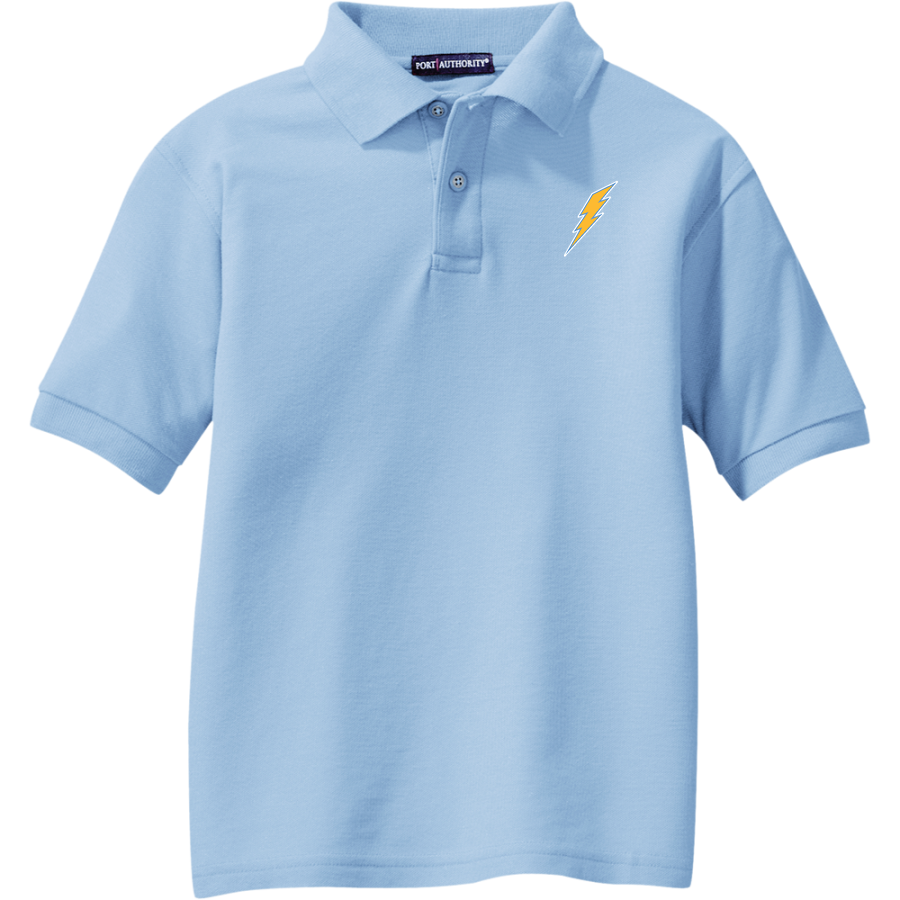 HAMLIN HIGH SCHOOL CHARGERS <span class="pdp-name-mascot">HAMLIN CHARGERS</span> Port Authority Youth Silk Touch Polo