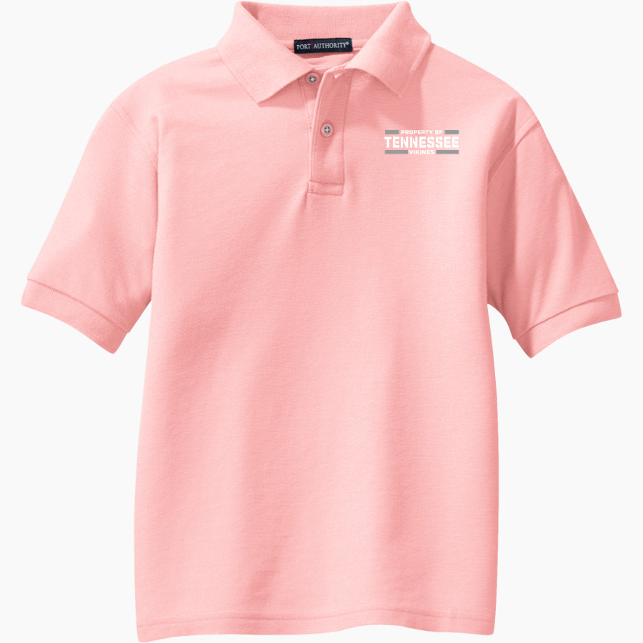 Tennessee Vikings <span class="pdp-name-mascot">Tennessee Vikings</span> Port Authority Youth Silk Touch Polo