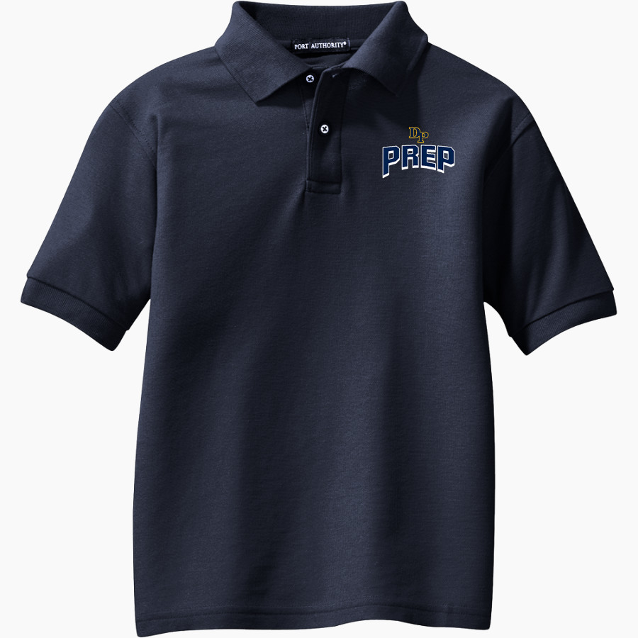 Devon Prep <span class="pdp-name-mascot">Devon Tide</span> Port Authority Youth Silk Touch Polo