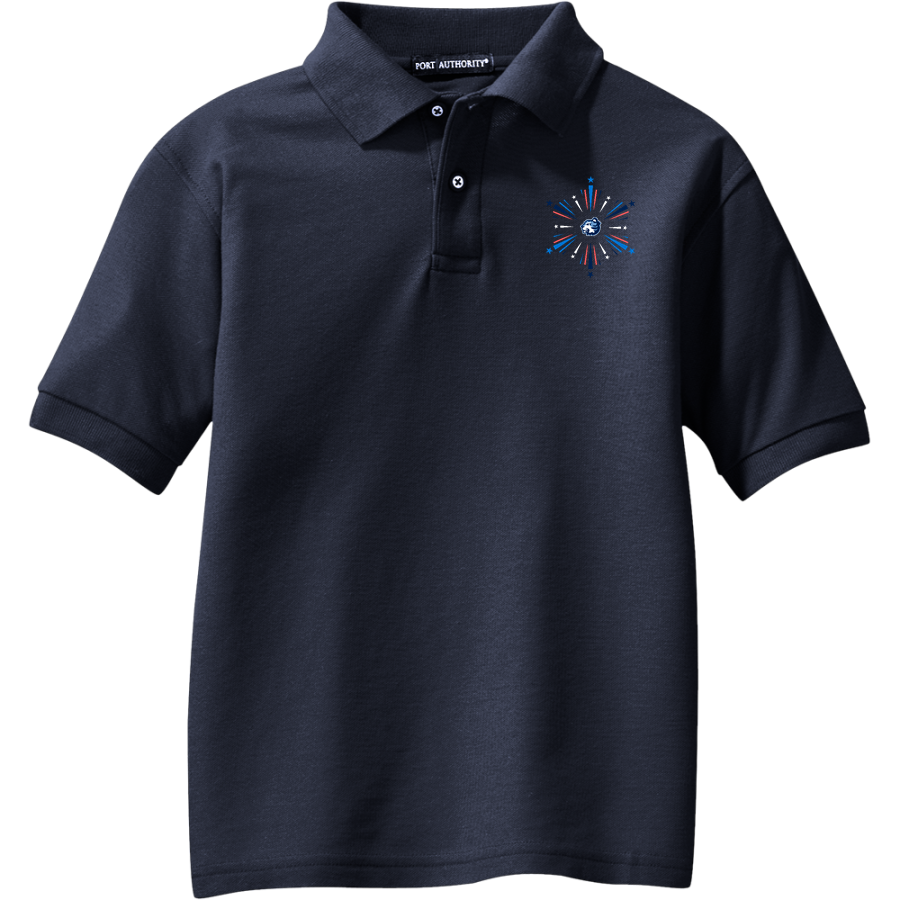 All Saints' Tigers <span class="pdp-name-mascot">All Saints' Tigers</span> Port Authority Youth Silk Touch Polo