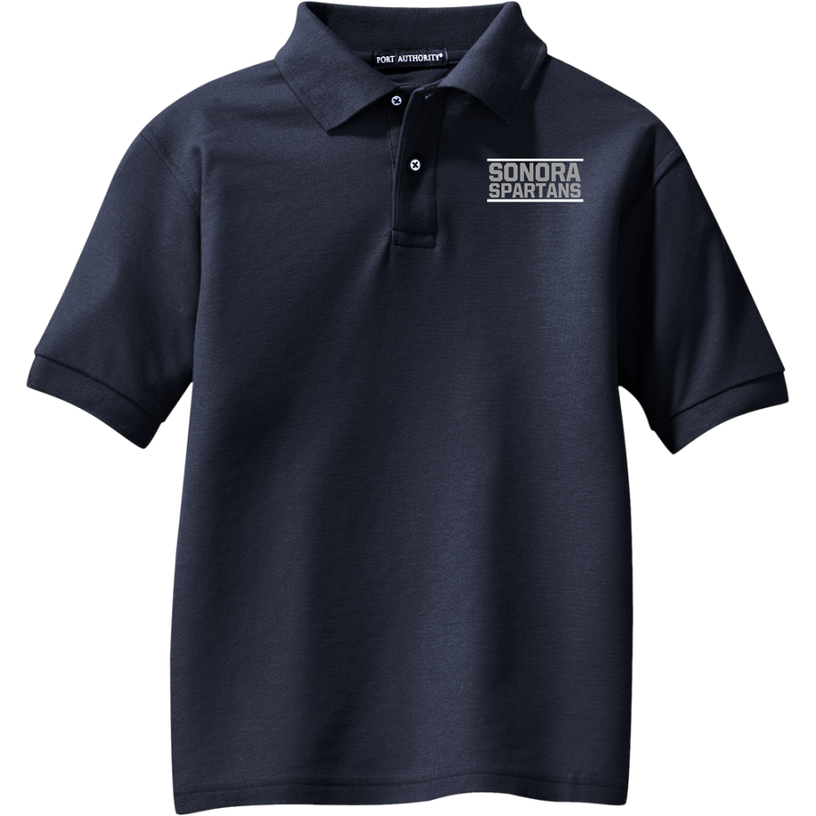 Sonora Spartans <span class="pdp-name-mascot">Sonora Spartans</span> Port Authority Youth Silk Touch Polo