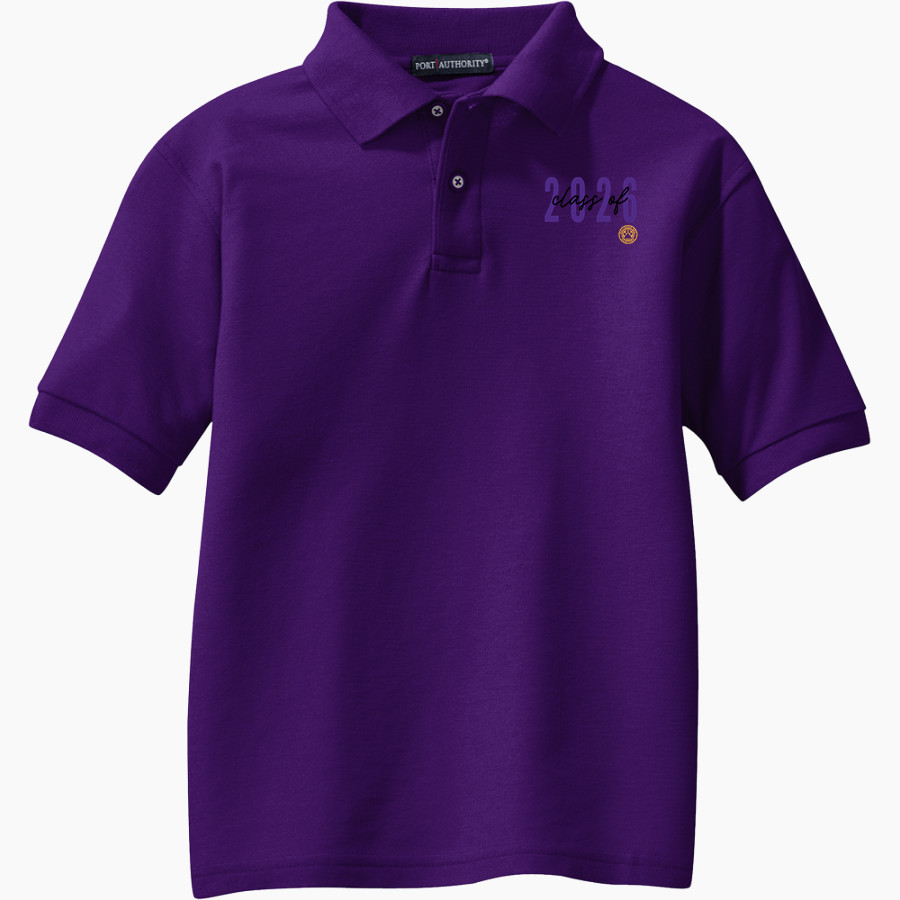 Ballston Spa Scotties The Official Online Store Port Authority Youth Silk Touch Polo
