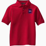 Southwestern Spartans <span class="pdp-name-mascot">Southwestern Spartans</span> Port Authority Youth Silk Touch Polo Front Thumbnail