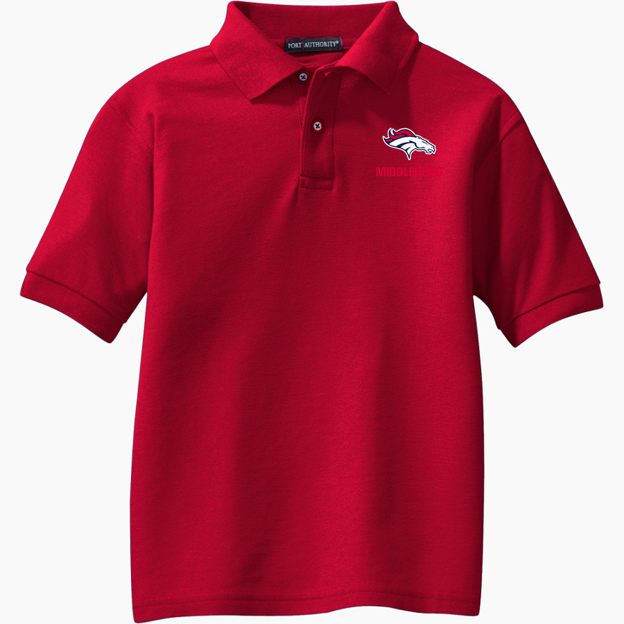 MIDDLEBURG HIGH SCHOOL BRONCOS Port Authority Youth Silk Touch Polo