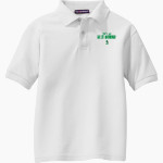 WEST MONONA HIGH SCHOOL SPARTANS Port Authority Youth Silk Touch Polo Front Thumbnail
