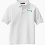 WEST MONONA HIGH SCHOOL SPARTANS Port Authority Youth Silk Touch Polo Front Thumbnail