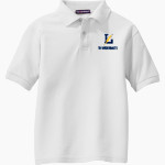 LITTLESTOWN HIGH SCHOOL THUNDERBOLTS Port Authority Youth Silk Touch Polo Front Thumbnail