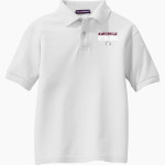 Gloversville High School <span class="pdp-name-mascot">Gloversville Dragon Huskies</span> Port Authority Youth Silk Touch Polo Front Thumbnail