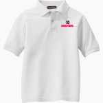 Northside Christian Crusaders Port Authority Youth Silk Touch Polo Front Thumbnail