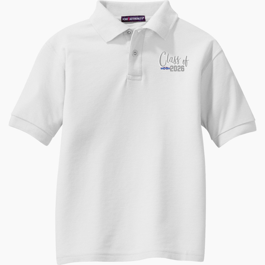 UW-Platteville PIONEERS ONLINE STORE <span class="pdp-name-mascot">UW-Platteville Pioneers</span> Port Authority Youth Silk Touch Polo