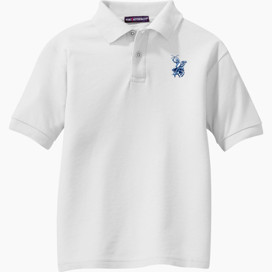 CENTRAL HIGH SCHOOL CHARGERS Port Authority Youth Silk Touch Polo