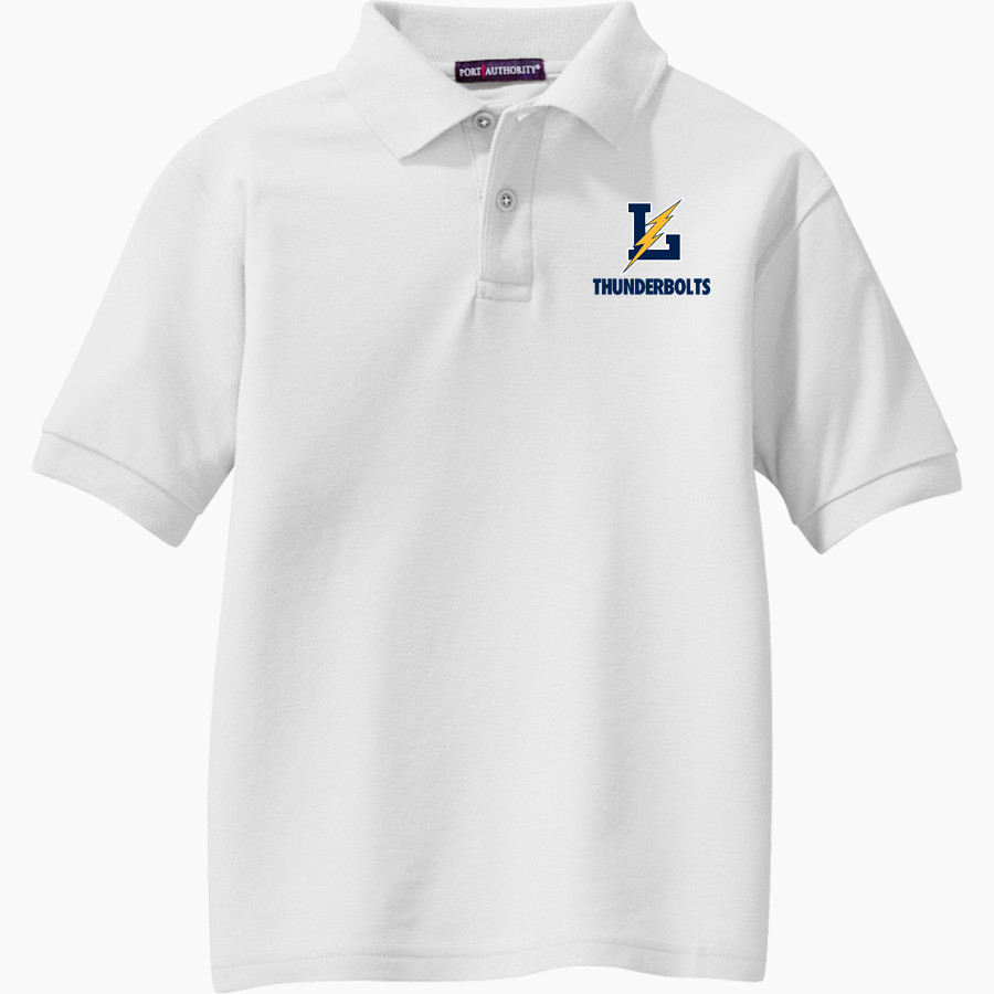 LITTLESTOWN HIGH SCHOOL THUNDERBOLTS Port Authority Youth Silk Touch Polo