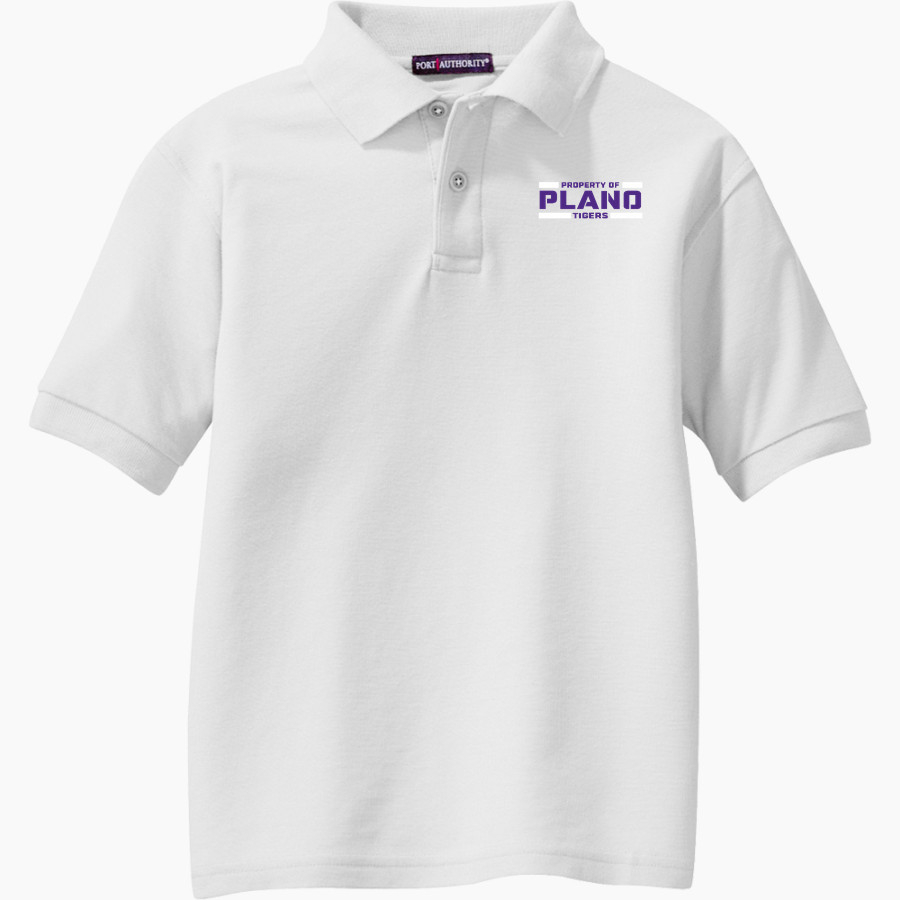 Plano Tigers <span class="pdp-name-mascot">Plano Tigers</span> Port Authority Youth Silk Touch Polo