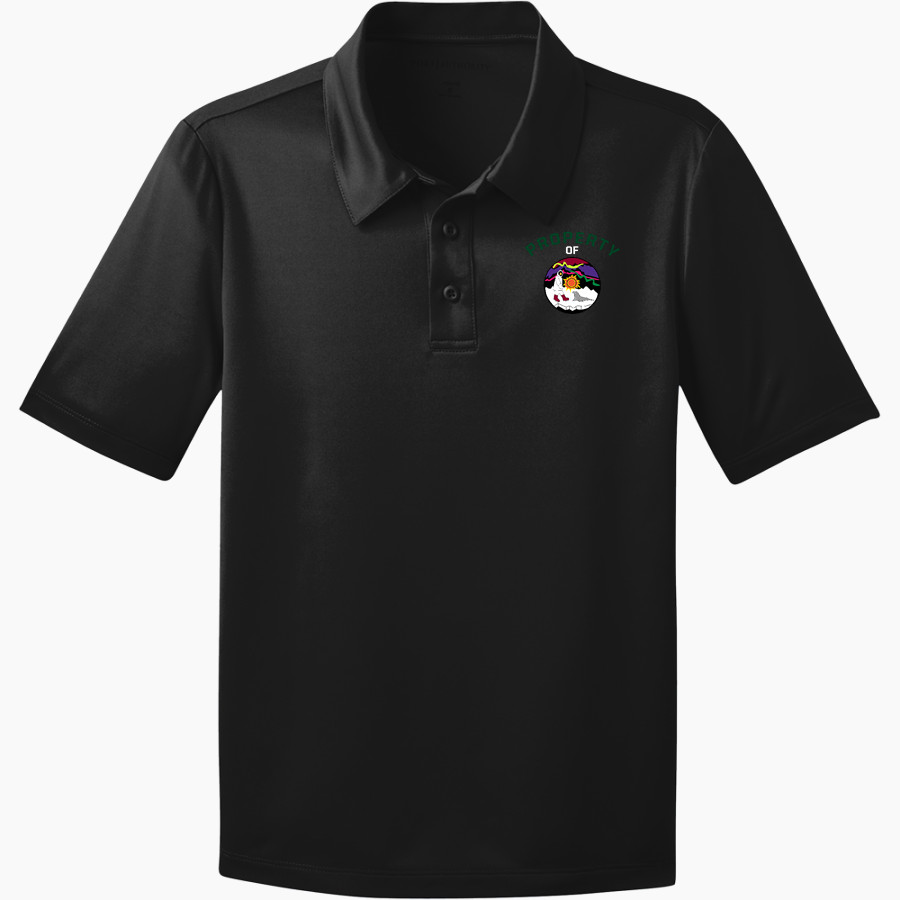 Shishmaref Northern Lights <span class="pdp-name-mascot">Shishmaref Northern Lights</span> Port Authority Youth Silk Touch Performance Polo