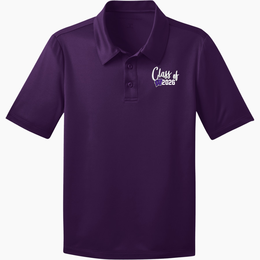 Woodlawn Panthers <span class="pdp-name-mascot">Woodlawn Panthers</span> Port Authority Youth Silk Touch Performance Polo